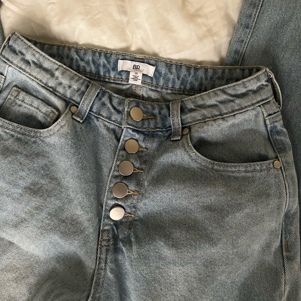 High waisted mom jeans